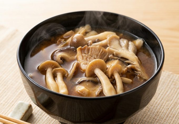 きのこのみそ汁