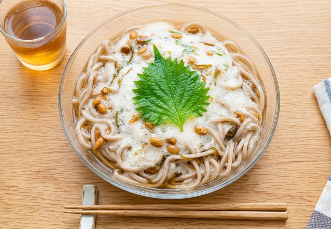 ねばねばとろろそば