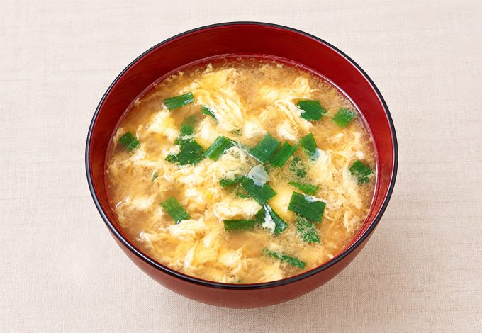 ニラ玉みそ汁