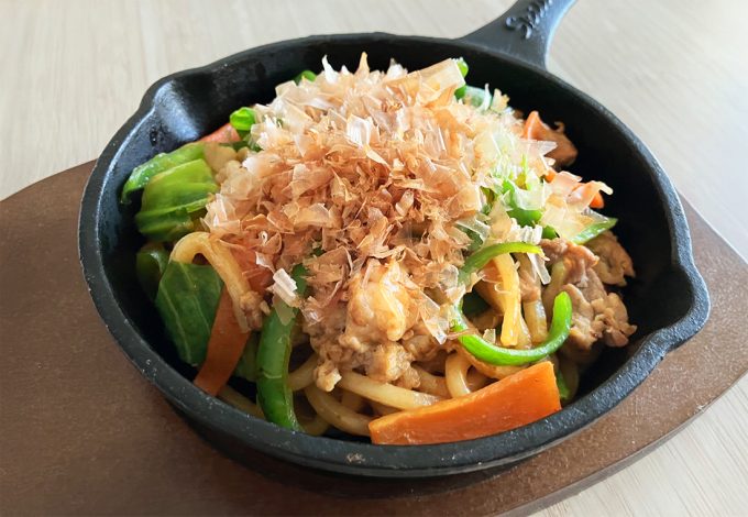 味噌焼きうどん