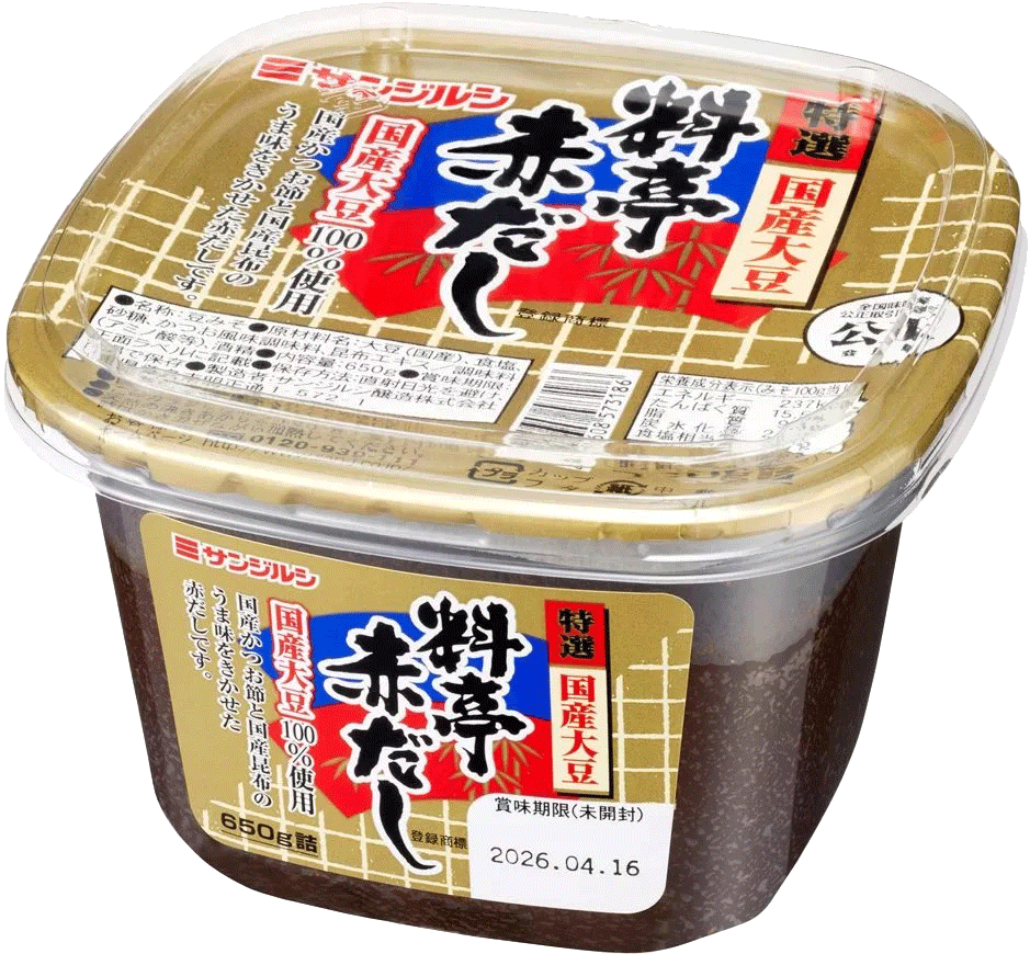 特選料亭赤だし 650g