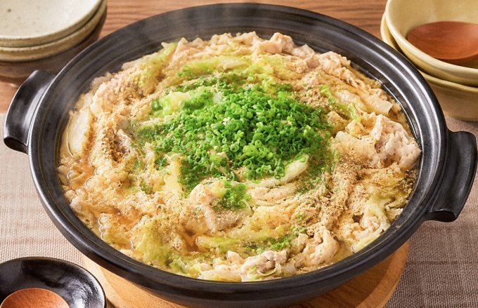 ごまみそミルフィーユ鍋