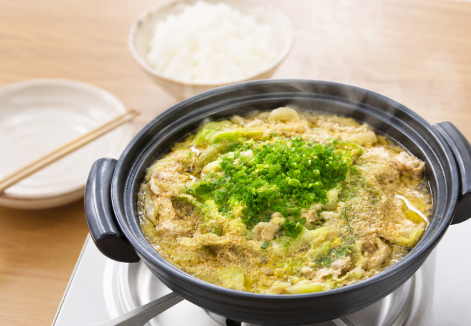 ごまみそミルフィーユ鍋